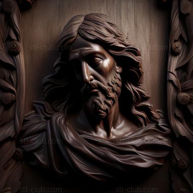 3D model st jesus (STL)